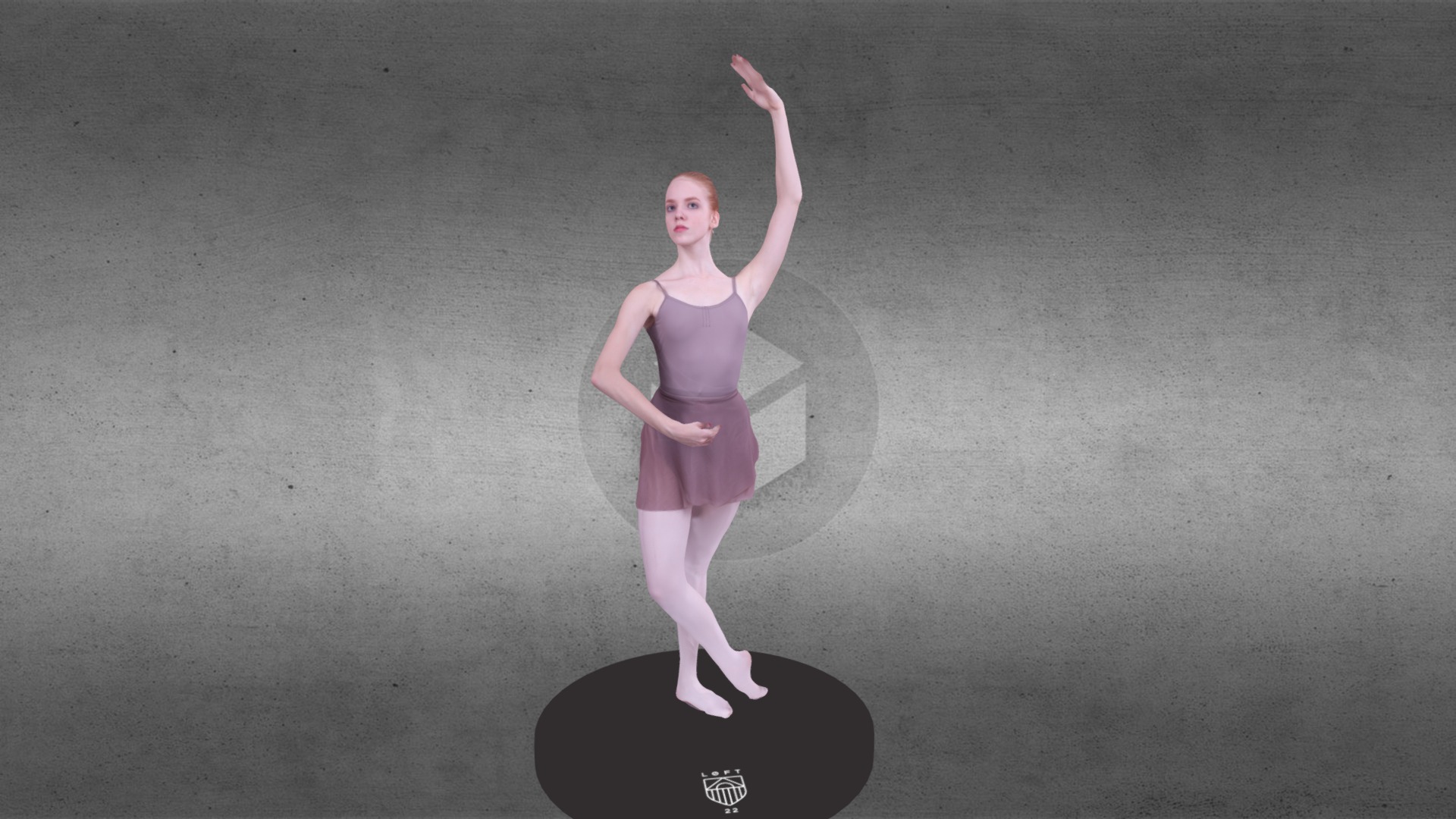 Ballet Dancer 3d Model By Loft22 [3a2fcc2] Sketchfab