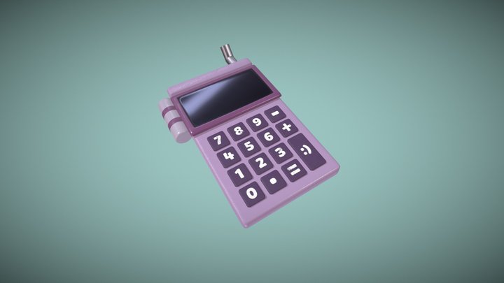 Gas Calculator | Art 3D & Motion Project 3D Model