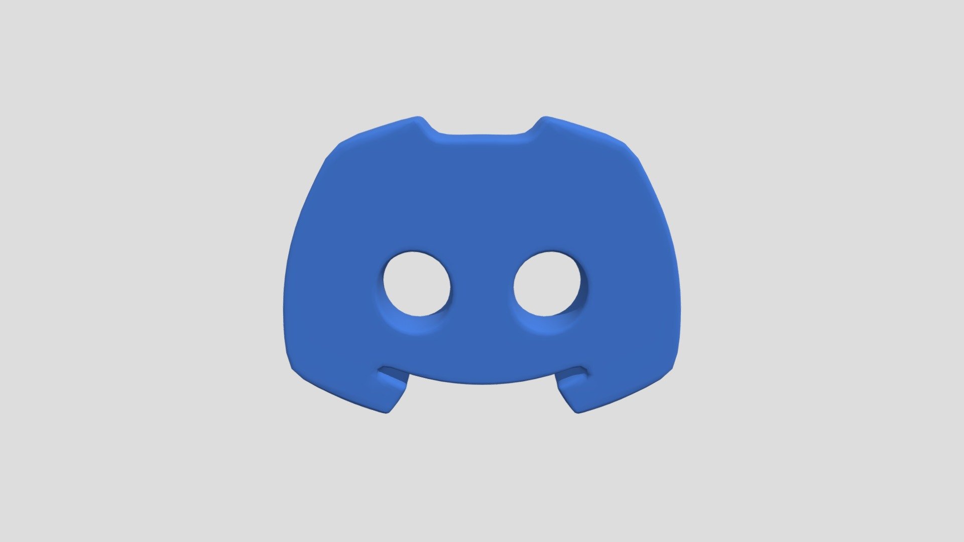 Discord Logo Download Free 3d Model By Yanez Designs At Yanez Designs ...