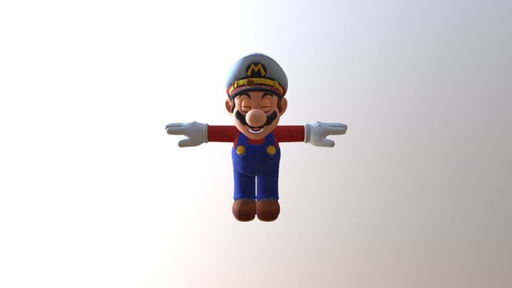 Super Mario Odyssey - Mario 3D Model