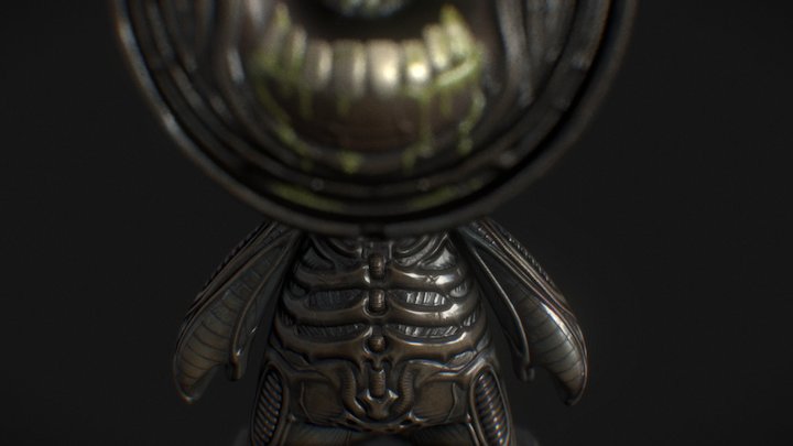 Meet MAT Xenomorph boy 3D Model