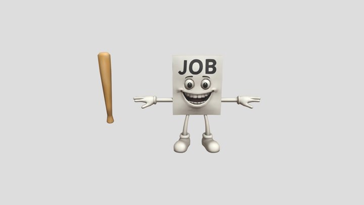 Job Sahur(brainrot evo) 3D Model