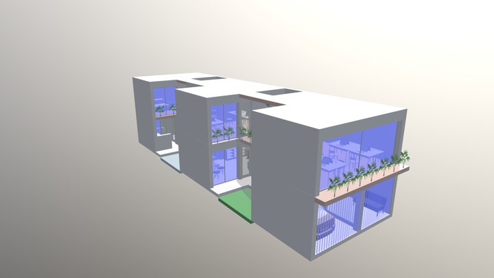 Casa 120m2 3D Model