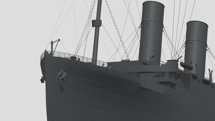 Titanic 3D Model