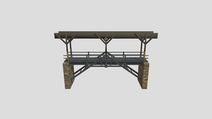 Pont y Cafnau, The Bridge of Troughs 3D Model