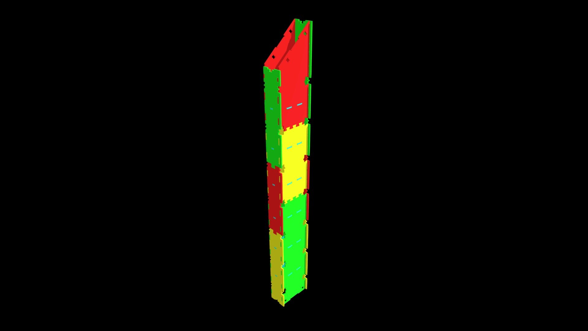 Wall G4 (edited for 4mm MDF laser model)