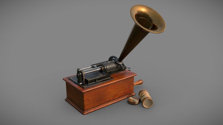 Phonographf Layers of Fear 2 3D Model