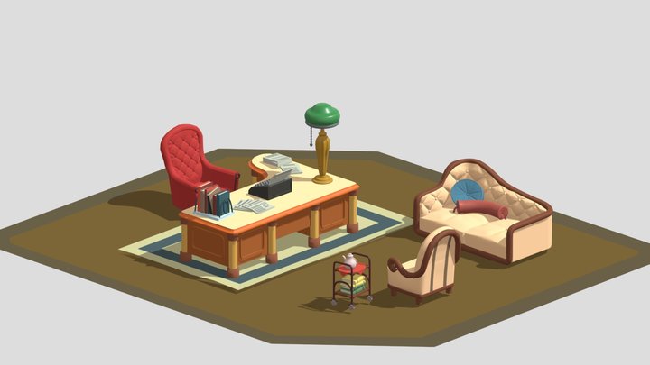 Cabinet 3D Model