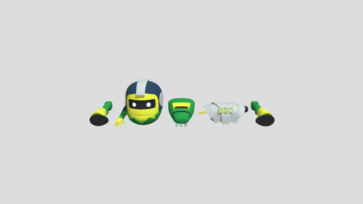 ROBOBIO_MONTAGEM 3D Model