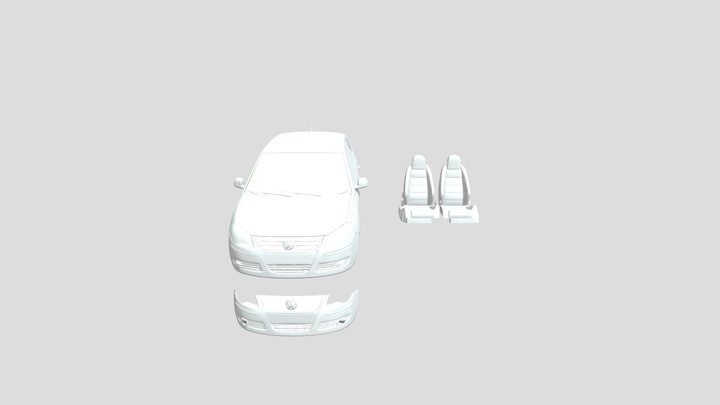 2010 Volkswagen Polo 3D Model
