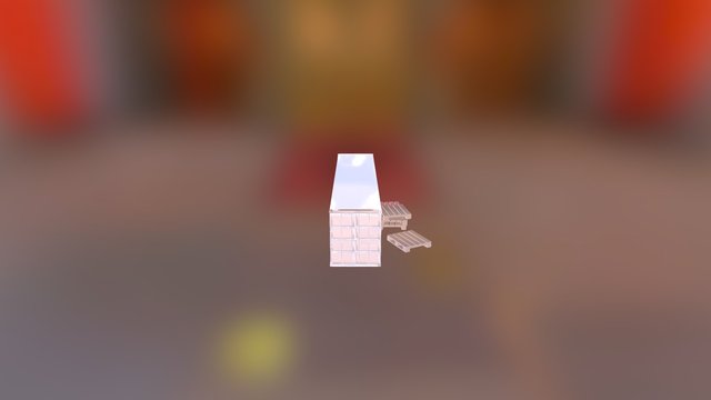 Shipping Container 3D Model