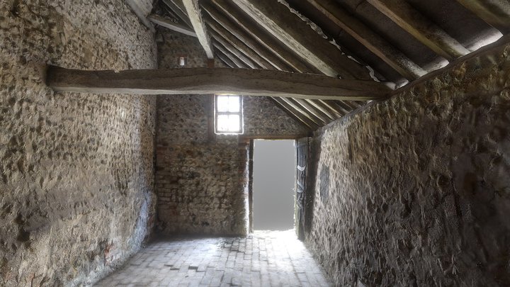 Inside the Poacher's Jail, Saddlescombe Farm 3D Model