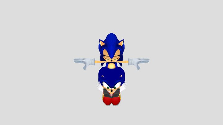 Akaneia Sonic 3D Model
