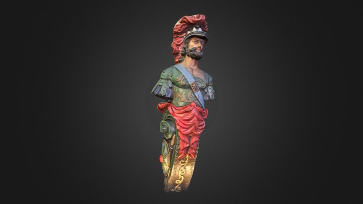 Figurehead of 'H.M.S. Ajax'