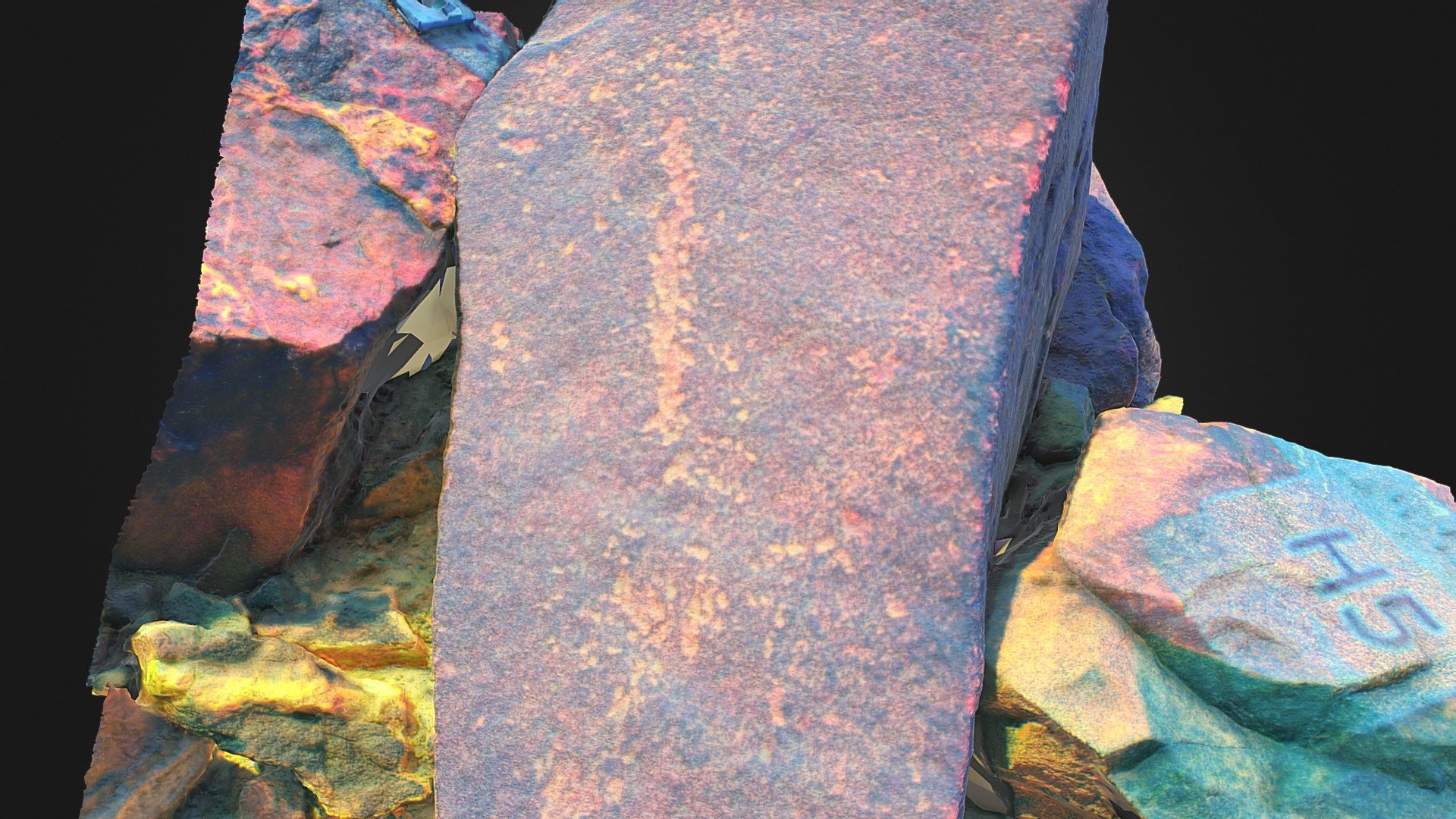 Petroglyph H5, Khatm Al Melaha, Kalba, Sharjah