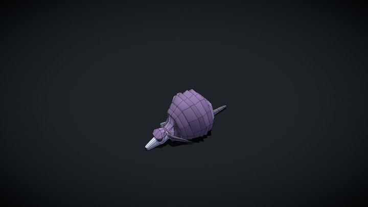 Armadillo  animation pack 3D Model