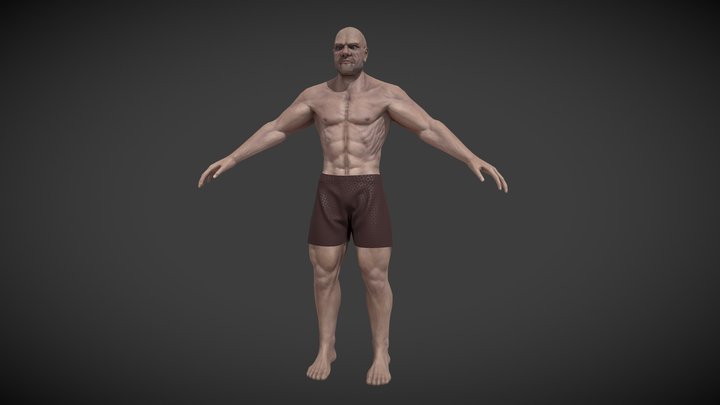 Detective 3D Model