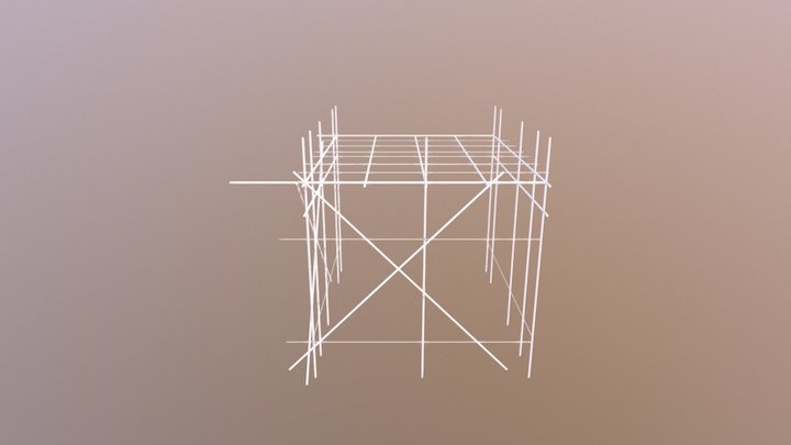 GH 05 2017 green house frame 3D Model