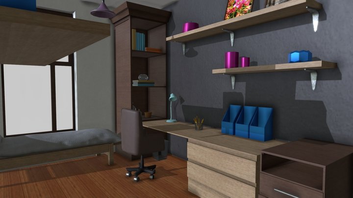 Home office 3D Model