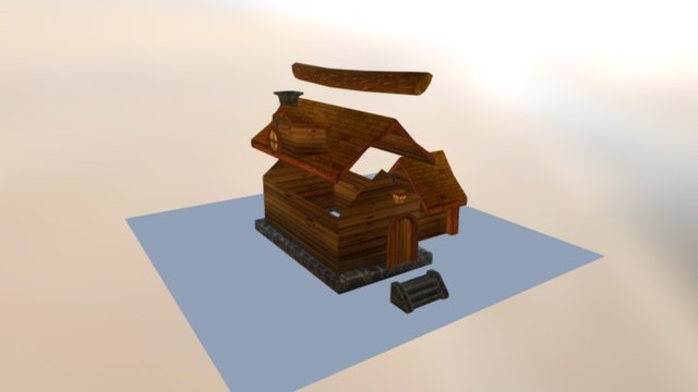 Modular House Demo 3D Model