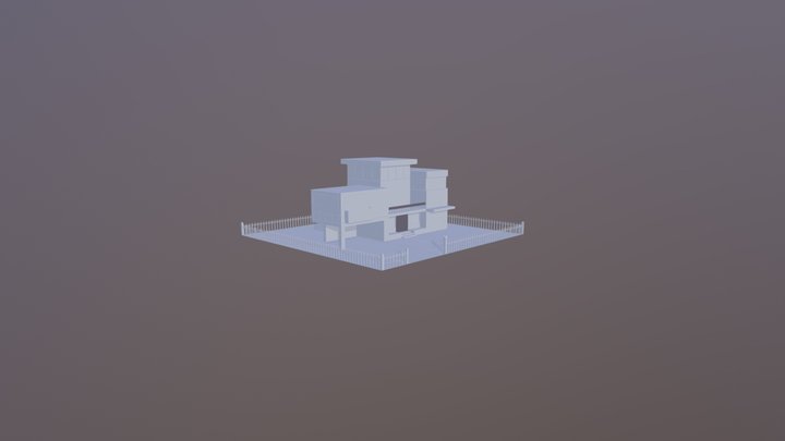 Jason T - Model a House 3D Model