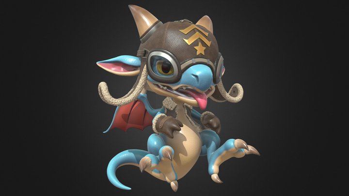 Dragon concept by Nitro . 3D Model