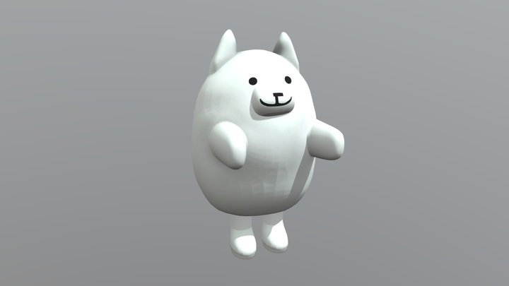Wendy's Toby Fox Mascot – Kostenloses 3D-Modell STL