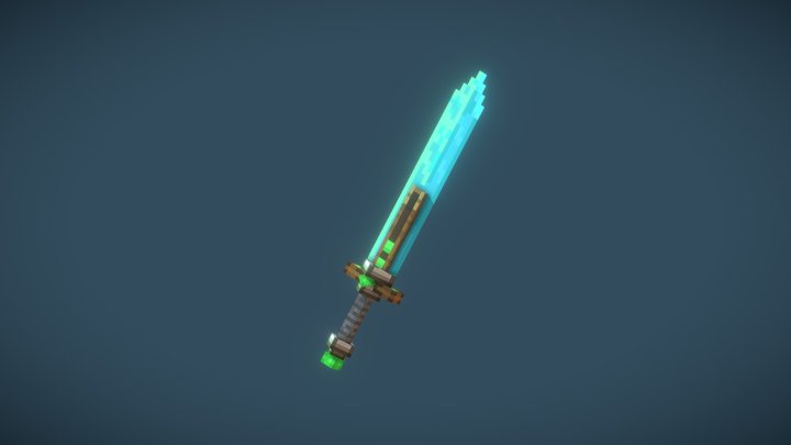 Colorfull Sword 3D Model