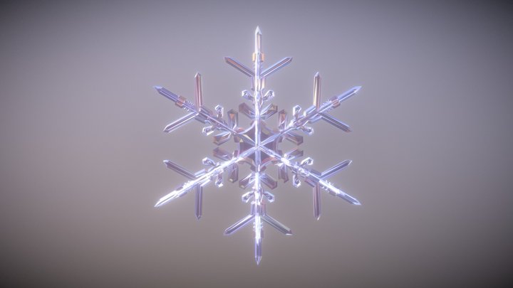 SC 4754 Snowflake 3D Model