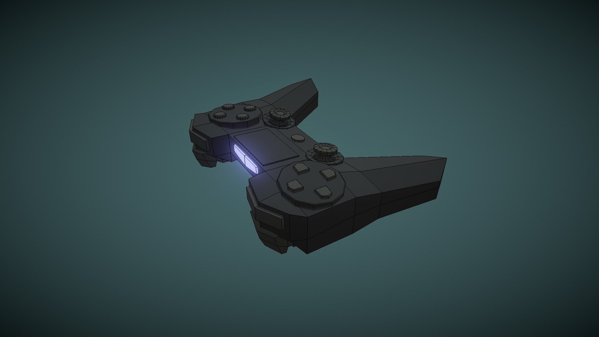 Black Game Pad Controller