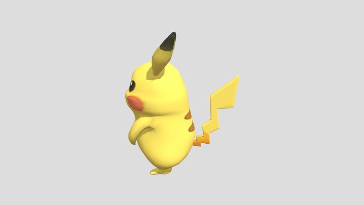 Pikachu 3D Model