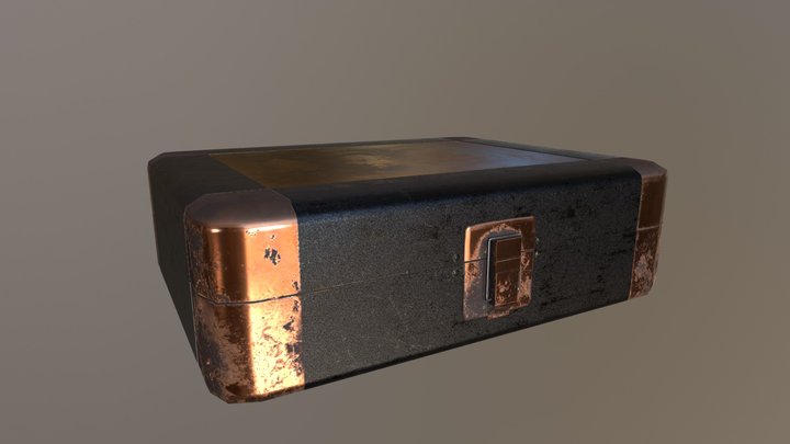 Old box. 3D Model