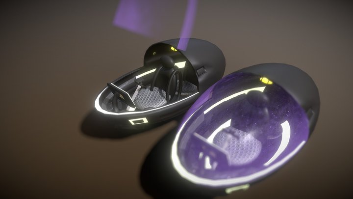 Capsule 3D Model