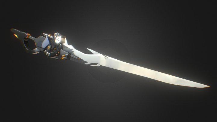 Type 40 Sword (Custom) 3D Model
