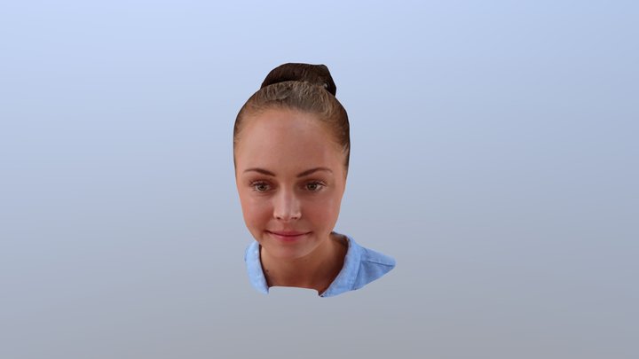 Digitalização de cabeça (exemplo) 3D Model