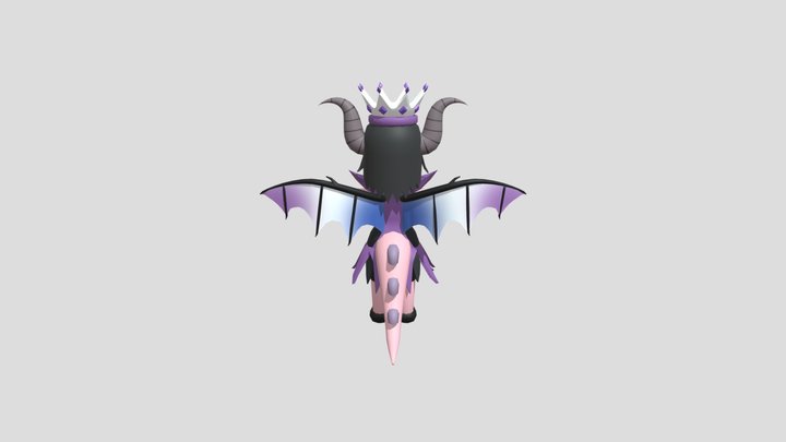 Sylvia The Dragon Queen 3D Model