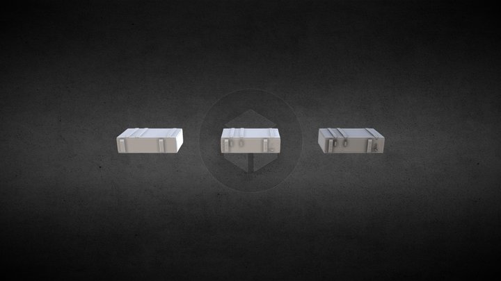 Crate_NM+AO 3D Model
