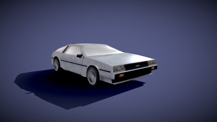 DeLorean_Model 3D Model