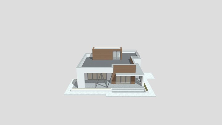 House "Azure" @ Archideax 3D Model