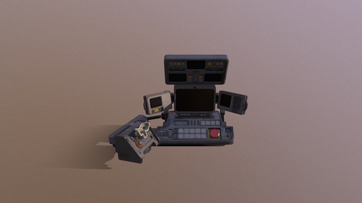 Computer 3D Model