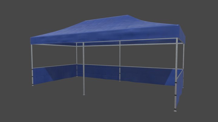 Display Tent 3D Model