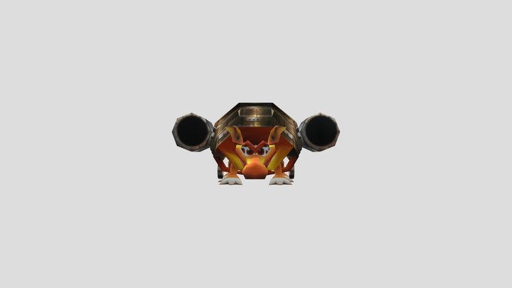 Armydillo From DK64 3D Model