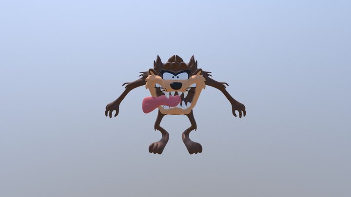 Taz, The Tasmanian Demon 3D Model