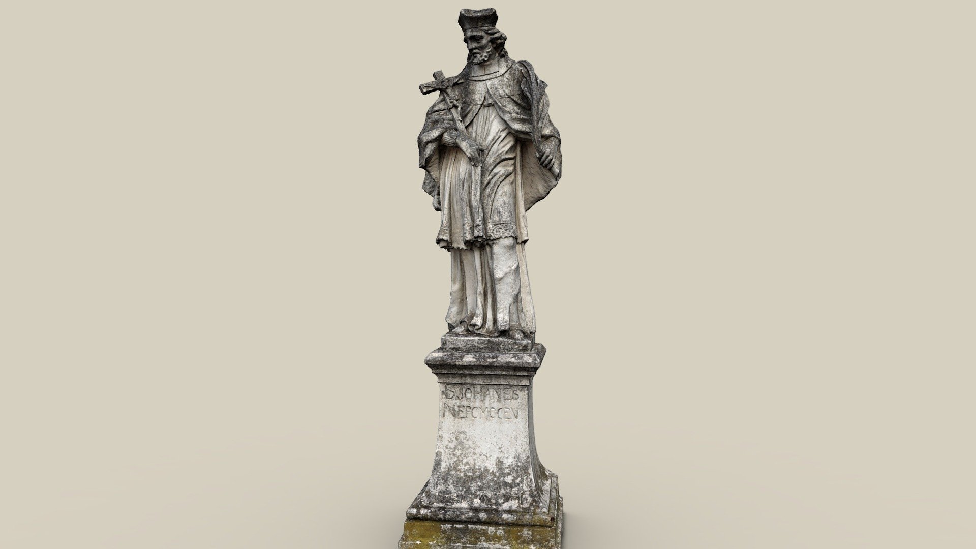 Hl. Nepomuk — Sketchfab embed 3D viewer