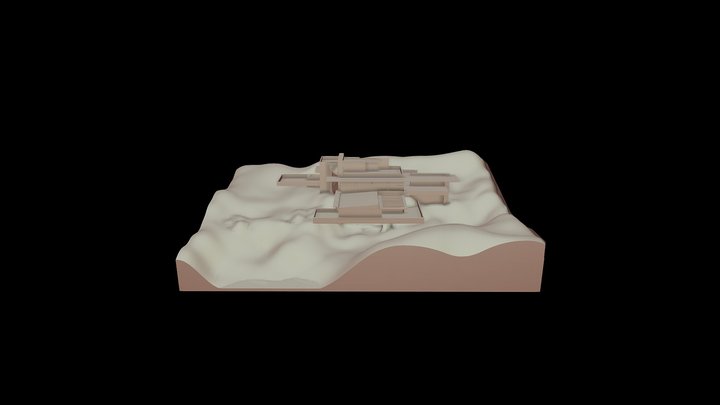 Wright Falling Water 3D Model