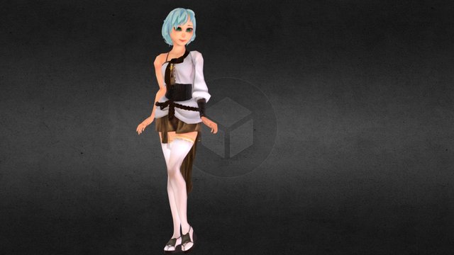 Blade  Soul  洪門道服 3D Model