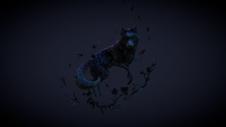 Dog 3D Model