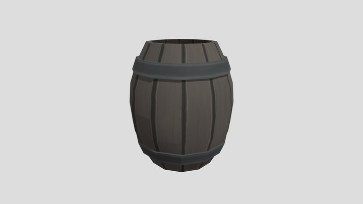 Barrel 3D Model