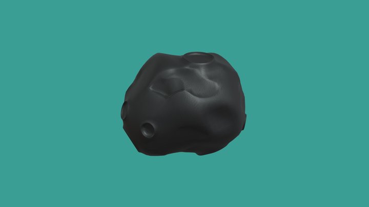 Asteroid_silhouette 3D Model