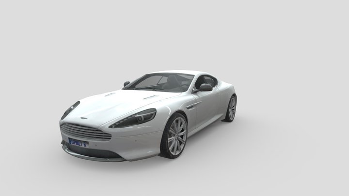 Aston Martin DB9 Coupe 3D Model
